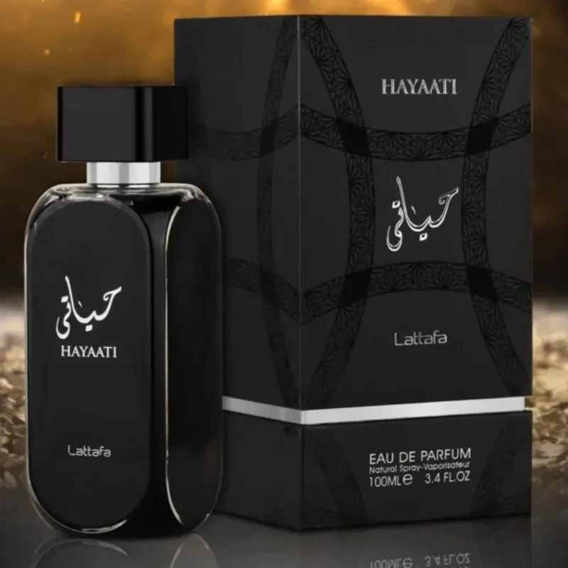 Lattafa Hayaati Perfume-Fresco Frutado Floral & Citrus Fragrância, Aroma Doce de Longa Duração para Mulheres, Perfeito para Uso Diário de Escritório