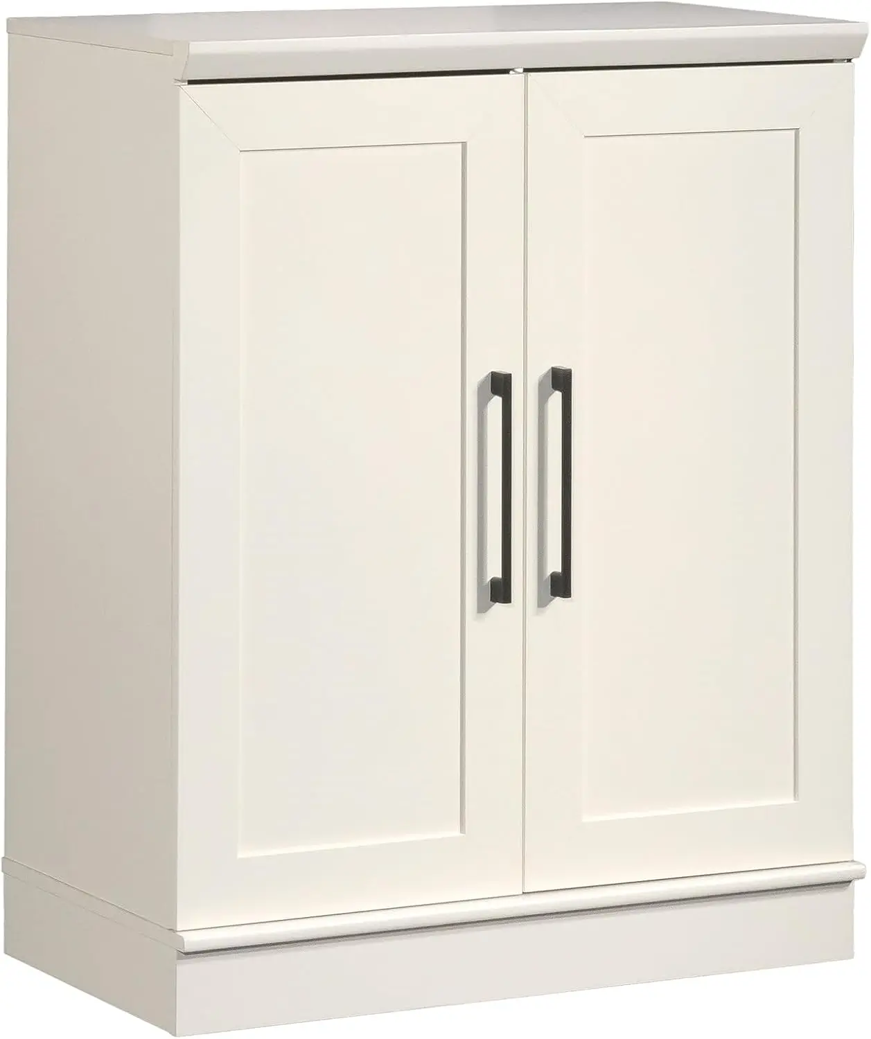 

Storage Cabinet with Adjustable Shelves for Living Room, Kitchen, Soft White Finish