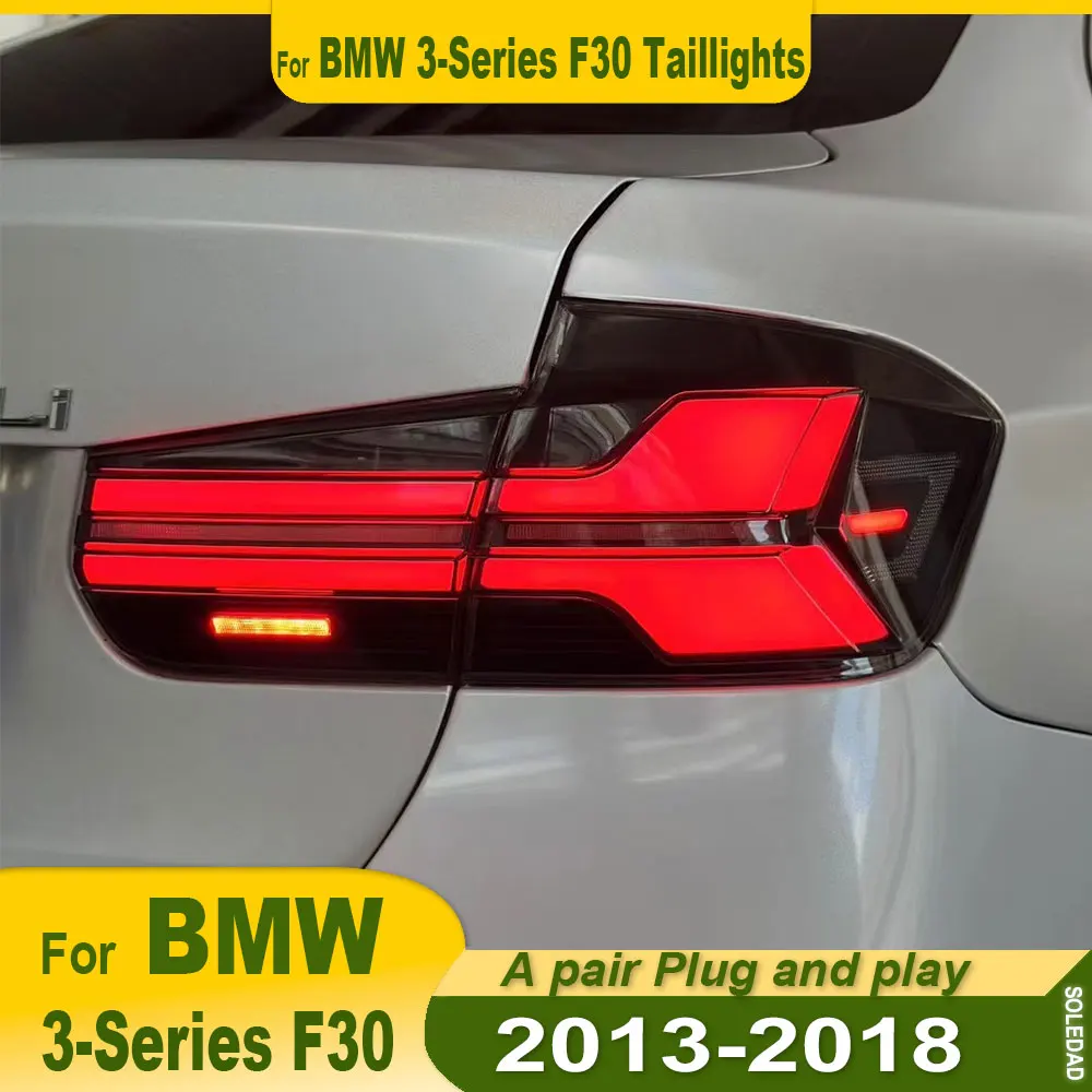 Car Tail Lights For BMW F30 F35 2012-2019 Upgrade G05 Style DRL Fog Rear Trailer lamps Turning Signal Plug And Play Accessories