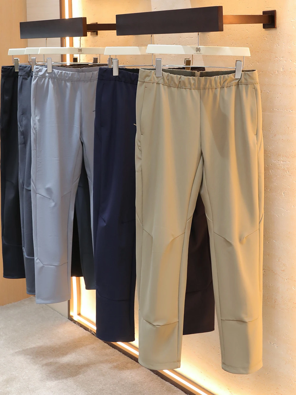 

Men's Outdoor Sports Casual Hiking Tee-Proof Function Pants Fce-Lined Long Trousers Straight Leg Casual Pants