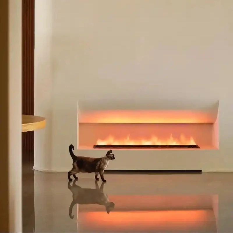 

5 Years Warranty 3D steam fire linear electric water vapor simulation fireplace
