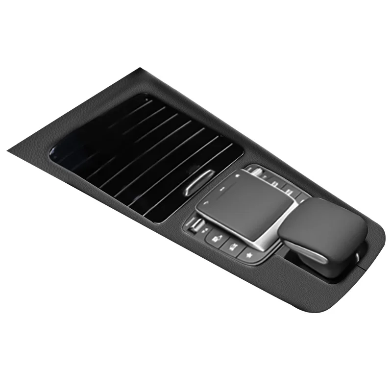 

Кожаная накладка из АБС-пластика на центральную консоль и панель переключения передач для Mercedes-Benz A-Class, CLA, GLA, GLB – Детали для модификации интерьера