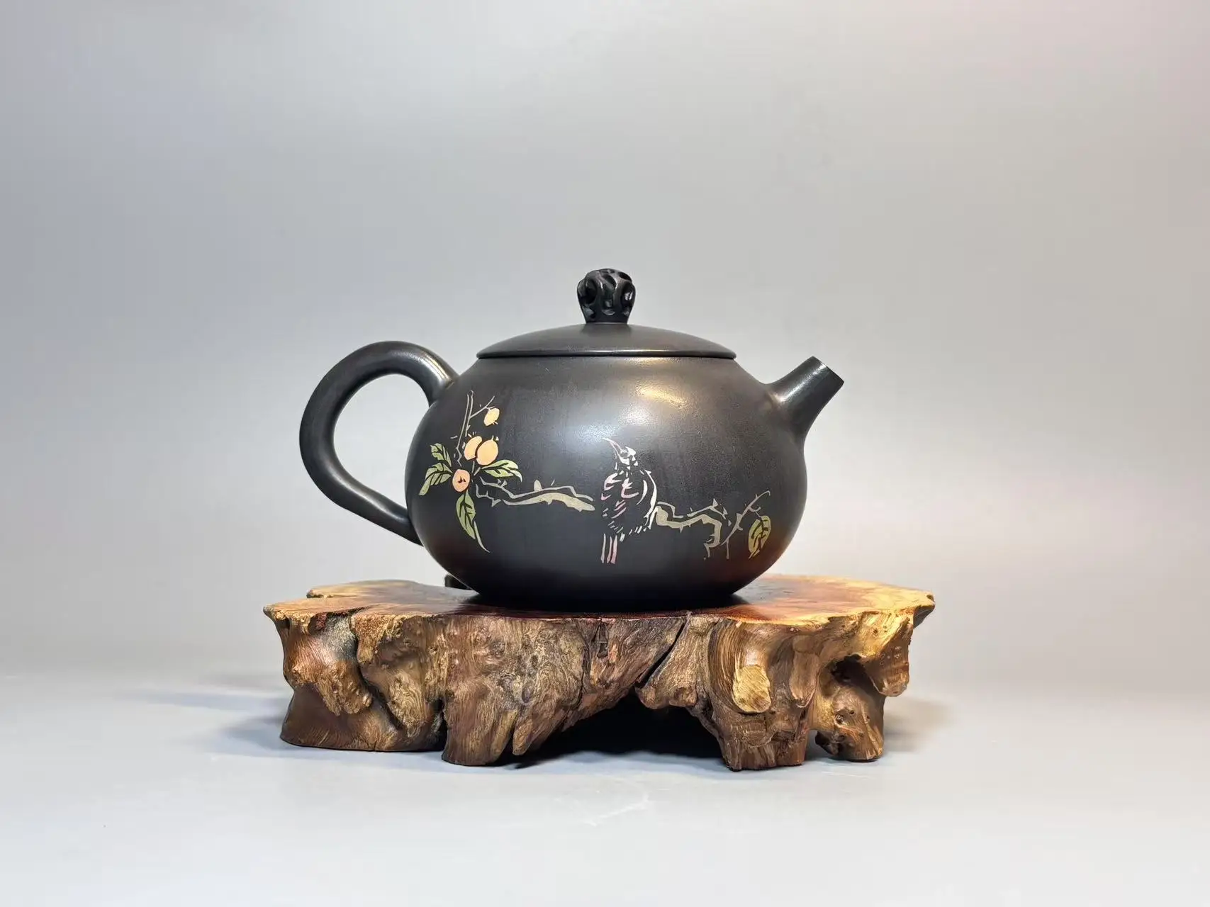 

180ml Jianshui Purple Clay Pure Handmade Color filling Tea Pot(Not Yixing Zisha) Kung Fu Tea Set Drinkware Tea Ceremony