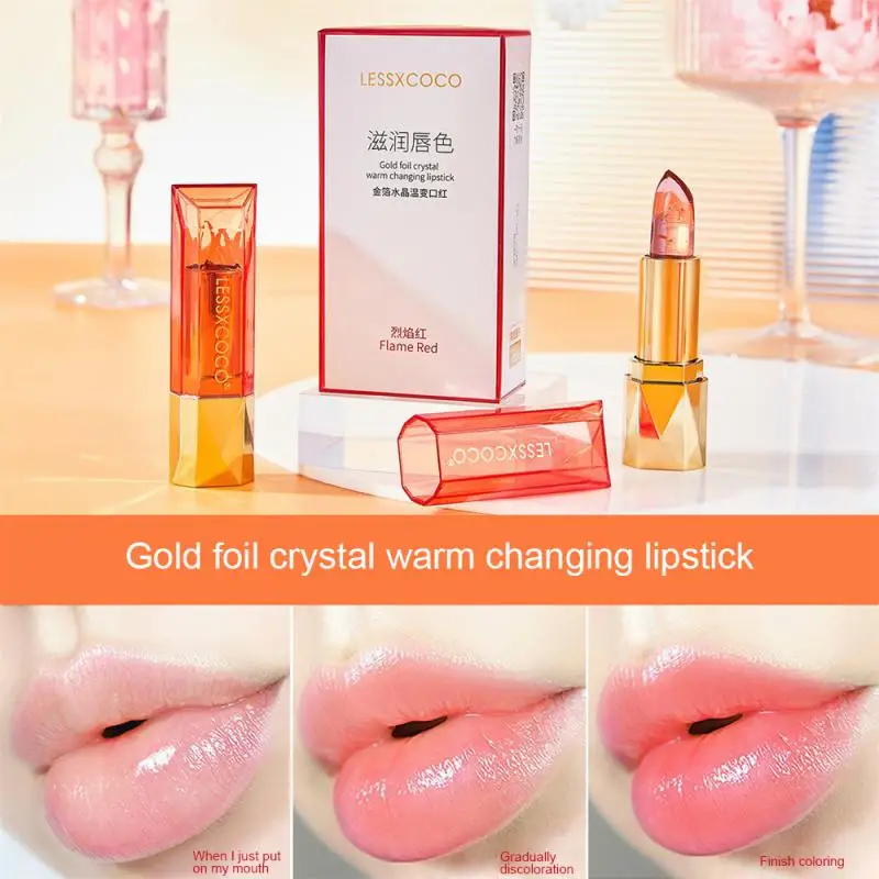 Thousand Color Lipstick Warm Lip Color 3 Color Codes Color Changing Lipstick With Long Lasting Power Lipstick Waterproof