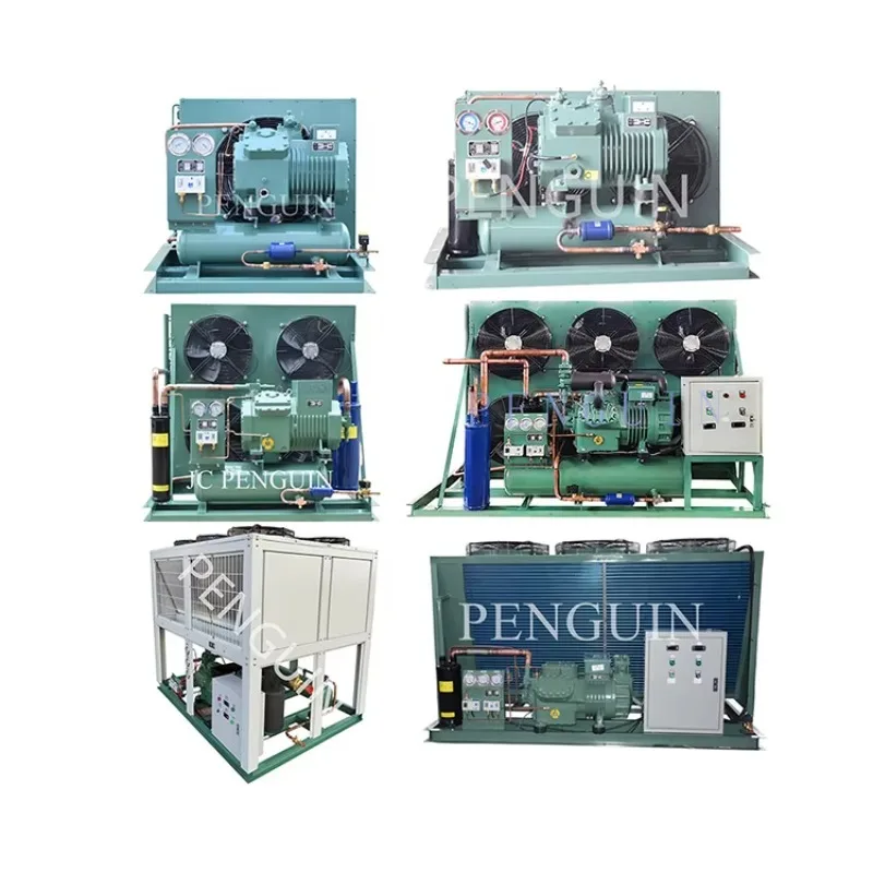 【Industrial】Wholesale Price 5hp 10hp 15hp 20hp 30hp 50hp 15hp R404a Refrigeration Condensing Unit For Cold Room Storage