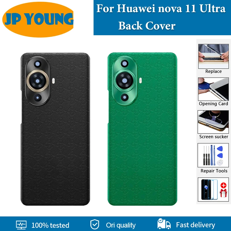 

AAA+ quality Back Cover For Huawei nova 11 Ultra Battery Cover GOA-AL80U Rear Case Housing Door For Huawei nova 11 Ultra Replace