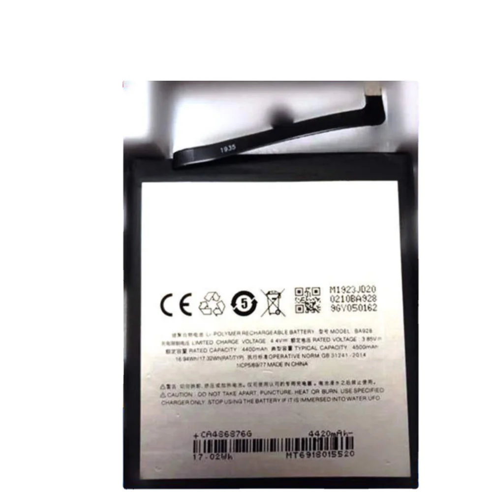 New BA928 Battery for Meizu 16T M928Q Mobile Phone