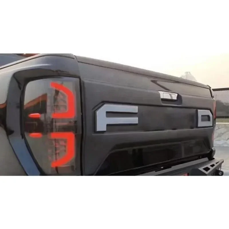 ملحقات شواية السيارة عالية الجودة غطاء الباب الخلفي الخلفي لسيارة فورد رينجر لـ 2012 2015 2017 2018 2020 #3