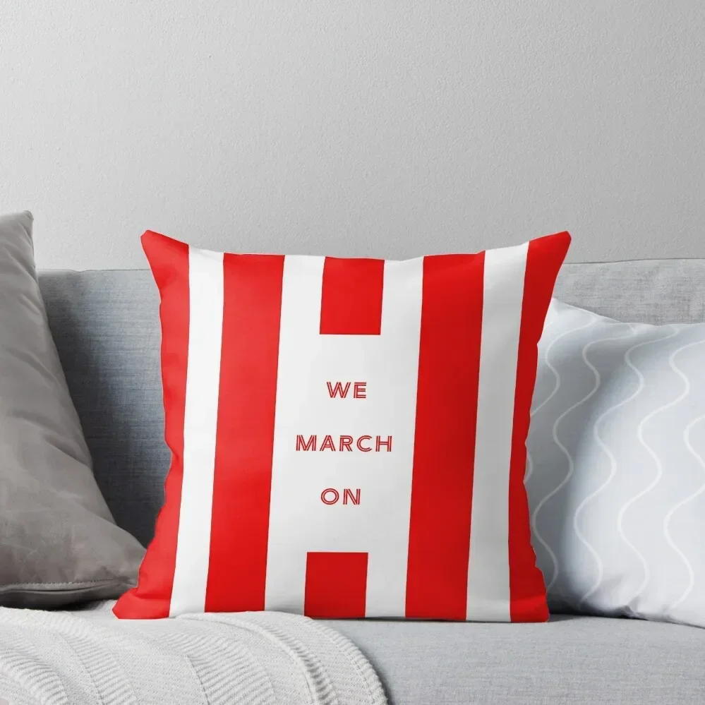 We March On - Southampton Throw Pillow Couch Cushions Pillows Aesthetic Cushions Cover pillow