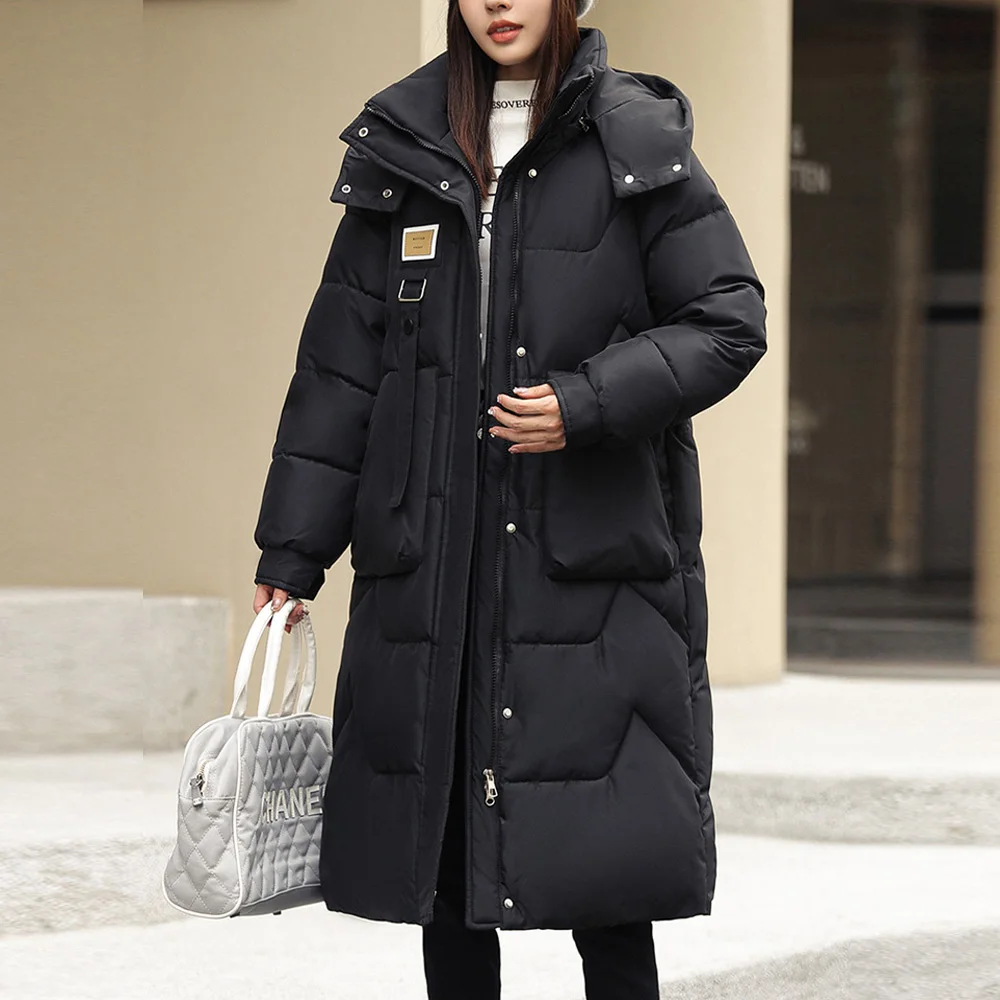 New Casual Fashion  Female Winter Parkas For Women Coats Long Warm Thick Parka Women's jacket Feminine clothes Outerwear