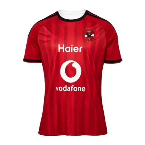 2026 New Al Ahly SC Home & Away Jerseys Quick-Dry Fan Short-Sleeve Shirts Breathable Unisex Training Soccer Kits Family Matching