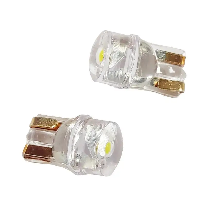 10PCS Parking T10 Led Bulb W5W 194 Dome Interior License Plate Reading Side Marker Tail Signal Lamp Car Light 6000k