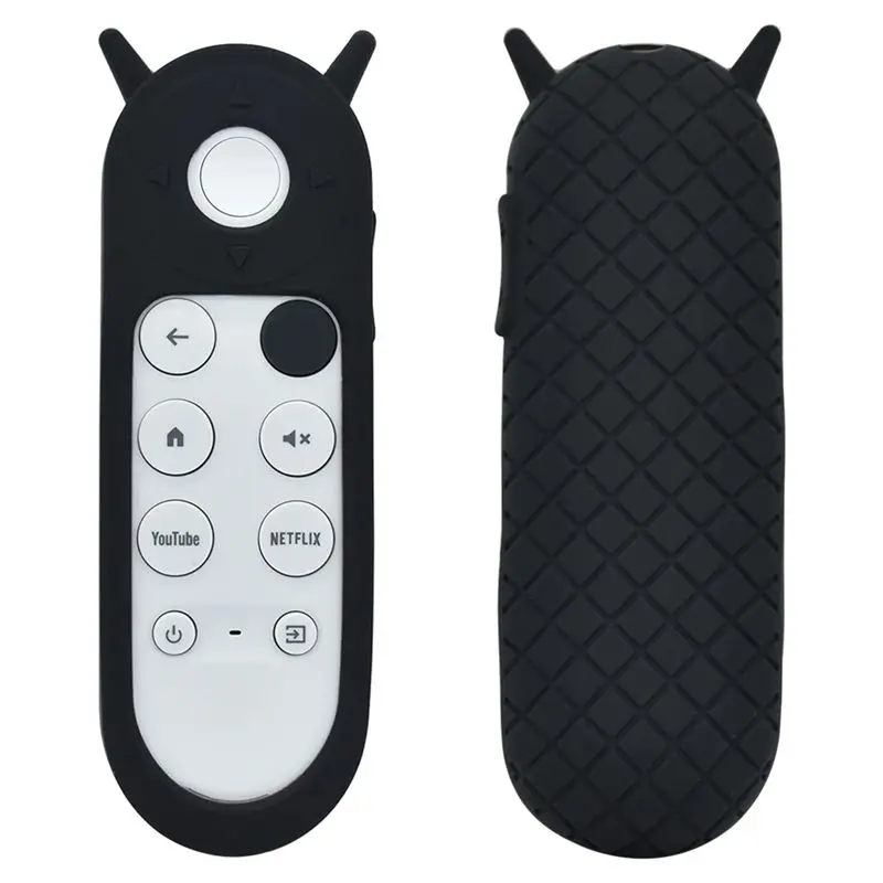 A42Z-Silicone Cover For Google Chromecast 2020 Remote Control Antislip Antifall Remote Control Case view 2