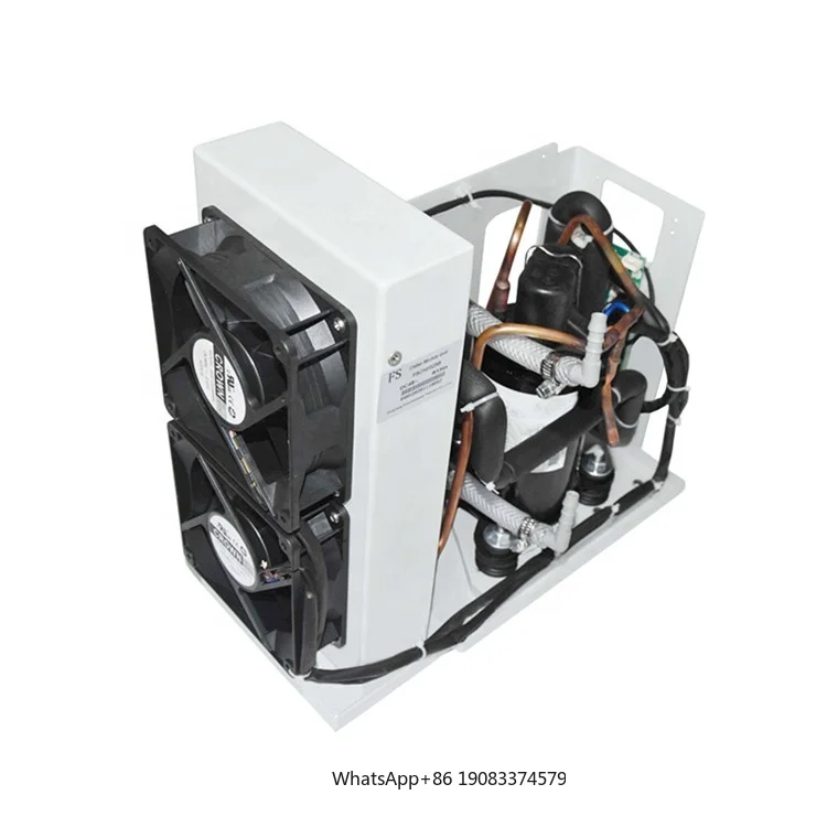 

FS 24v 48v 1kw Dc R134a Компактный мини-водяной жидкостный охладитель системы охлаждения для лазерного медицинского автомобильного аккумулятора EV