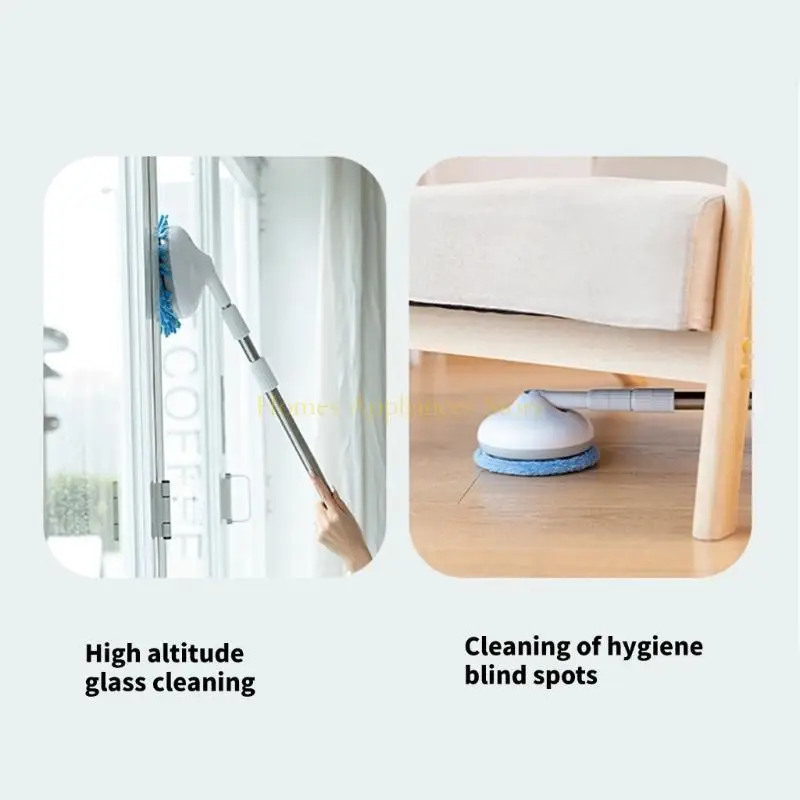 D0AB القابلة لإعادة الشحن تنظيف تنظيف روبوت منظف ماء للصيانة الزجاجية الآمنة والفعالة القوية ممسحة دوارة قوية