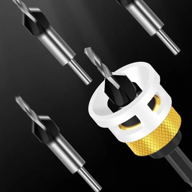 P82E Home CounterSink Bit Foret Fas Easy Vis Installation avec contrôle profondeur réglable