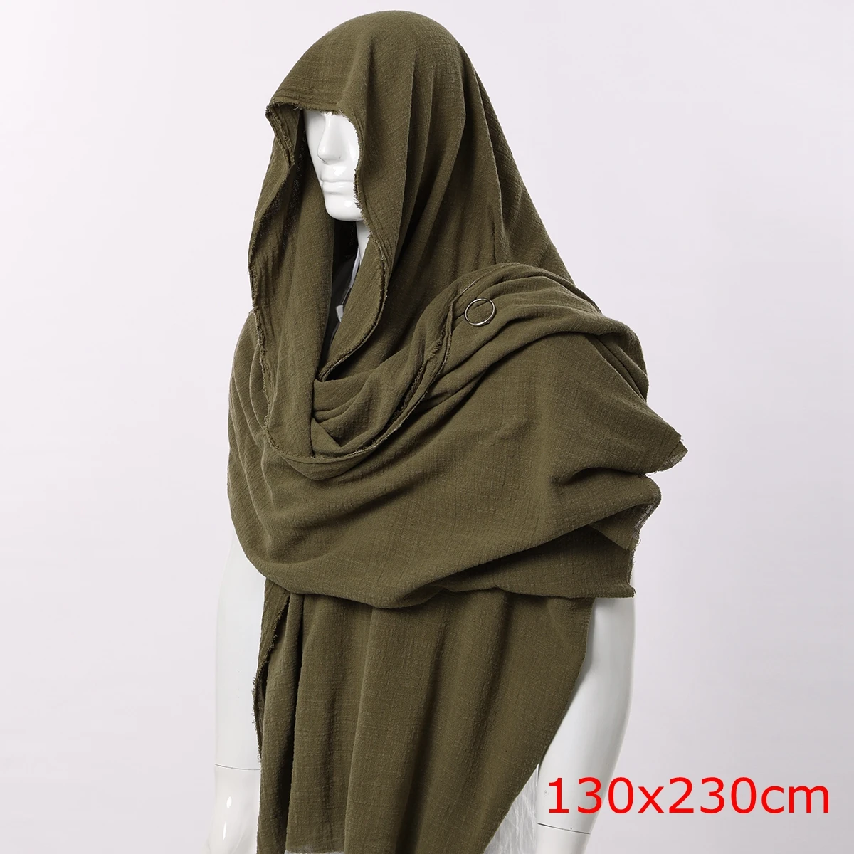 Vintage Pirate Scarf Medieval Hood Cloak Halloween Cosplay Middle Ages Mittelalter Shoulder Mantel Cowl