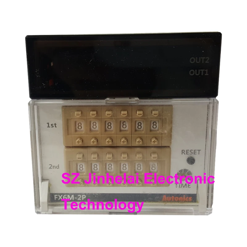 New and Original FX6M-1P4 FX6M-2P4 Autonics Time Counter Sale 100-240V Counting Relay