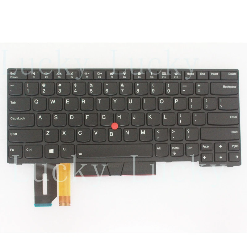 

f New for Lenovo Thinkpad E480 E485 L480 L380 Yoga T480S US Backlit Keyboard 01YP280