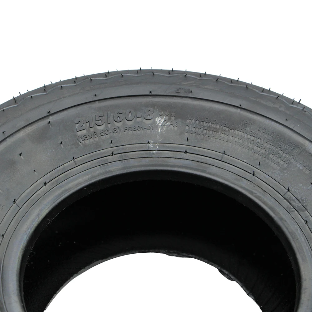 215/60-8 Thickened Wear-resistant Tubeless Tire 18x8.50-8 Vacuum Tyre 6 PR For Golf Cart ATV Tourist Bus Wheel Parts