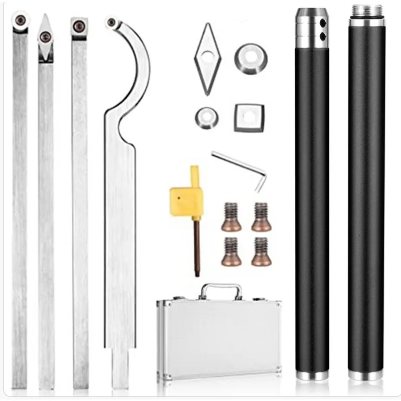 Indexable Wood Lathe Turning Tool Replaceable Insert Wood Turning Cutter Woodworking Lathe Tool