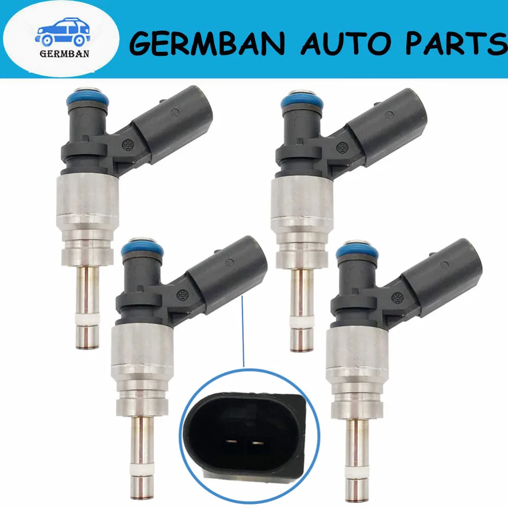 06F906036A Fuel Injector Nozzle For Audi A3 TT A4 Quattro for Volkswagen Golf GTI Passat EOS 2.0L I4 2005-2009 0261500020