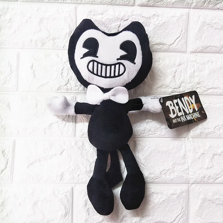 30cm Bendy Doll And The Plush Ink Machine Toys Stuffed Halloween Thriller Game Plush Toy Plush Doll Soft Toys For Children Gift