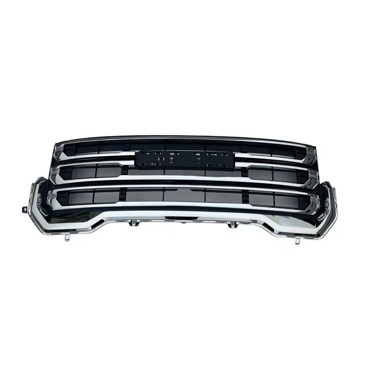 

Hot Sale Auto Parts Car Front Bumper Grill Suitable for GMC ACADIA 2020 Silver White with Black