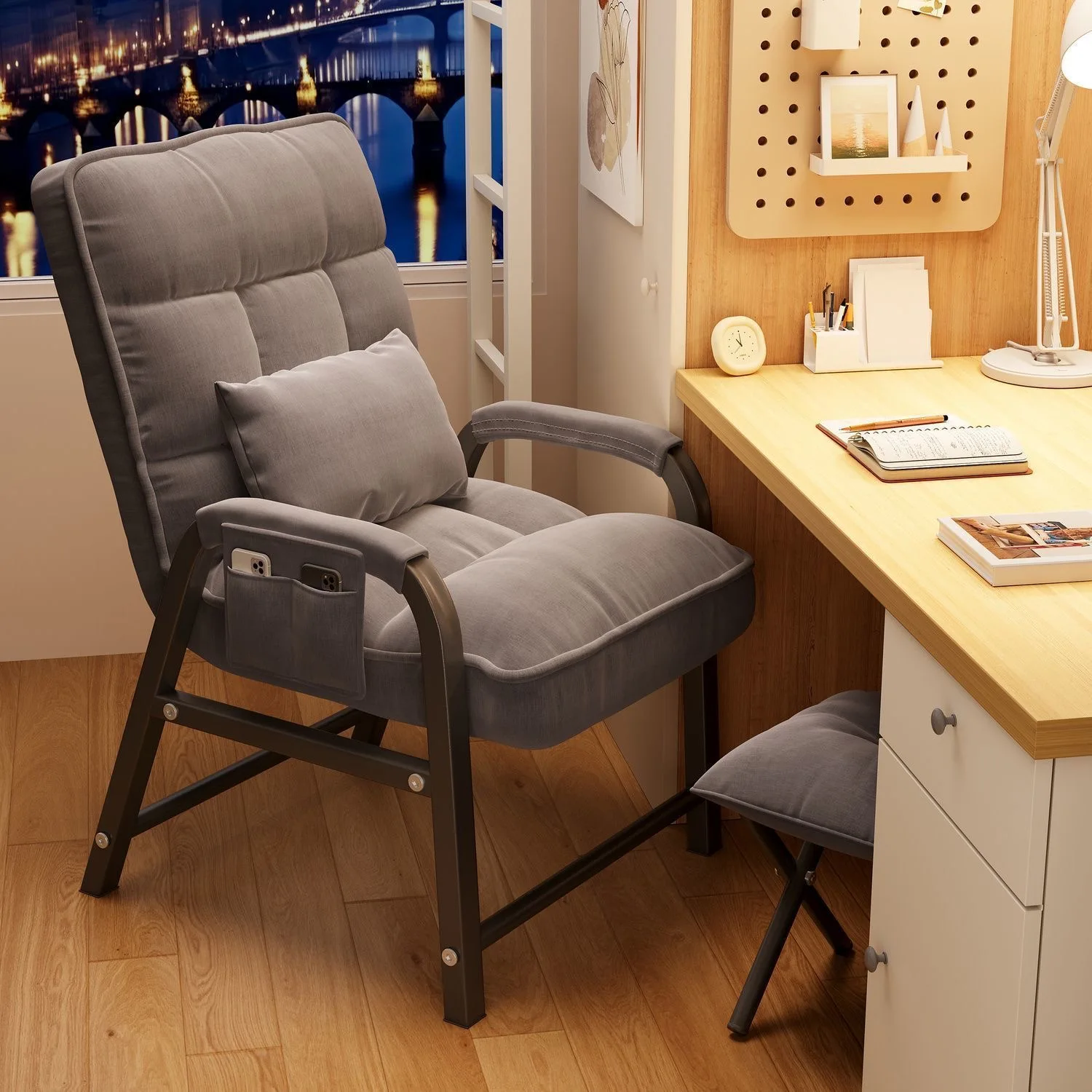 1 Set 의자 Comfortable Sedentary Office Chair Home Computer Lounge Chair Lazy Leisure  Chair Student Study Recliner Gaming Chairs