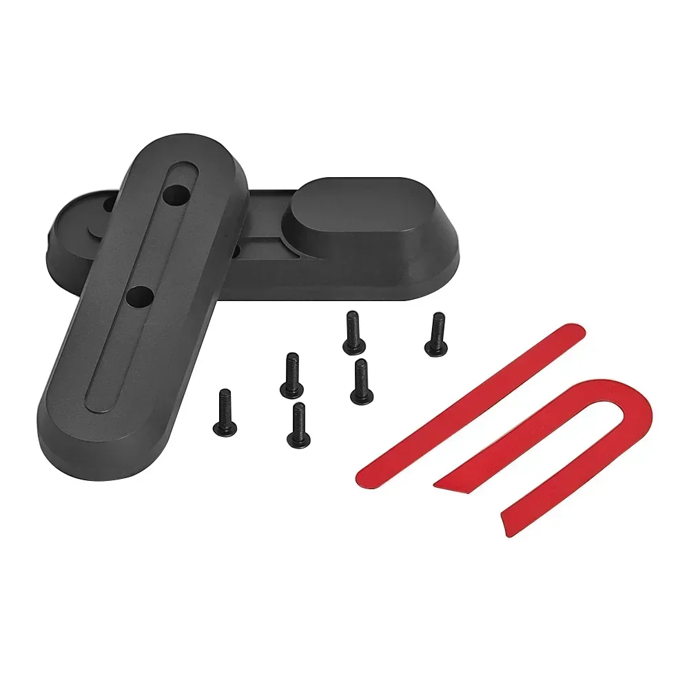 For Xiaomi Mi 4 Electric Scooter front fork side Reflective Stickers Protect Shell Rear Wheel Cover Hub Cap Reflector Parts ﻿