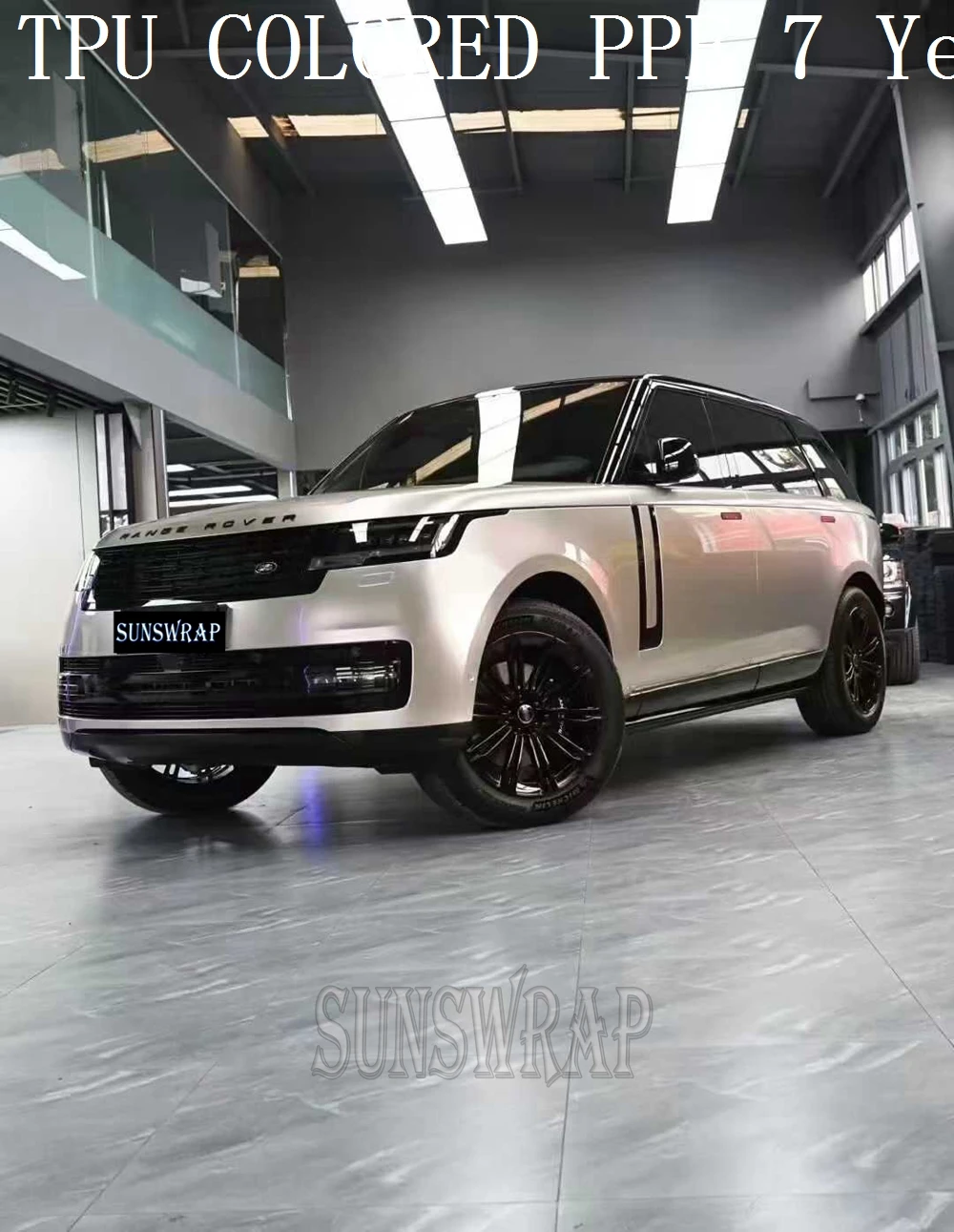 Super Glossy Metallic Light Champagne Gold TPU PPF Car Body Protection Film Self-Healing for Cars Boats Yachts Planes  5x52ft