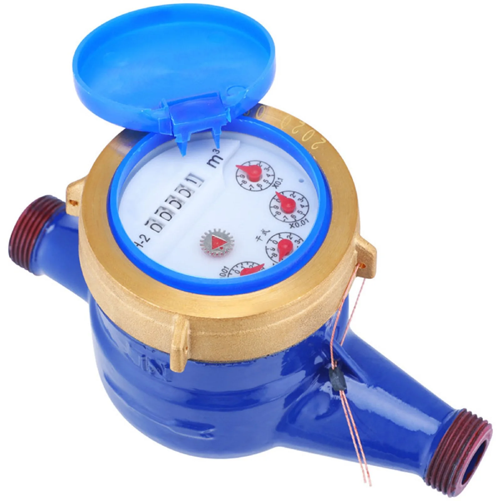 

Water Management Leak Detection Digital Water Meter Leak Detection Water Meter 164mm Dust-Proof Protection Temperature Resistant