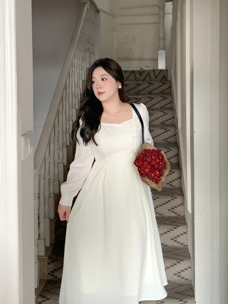 

Новая китайская женская юбка Qipao Dr больших размеров с завязкой на талии, длинная юбка-макси Sve с высокой талией в стиле ретро, для поездок на работу Sle Dr