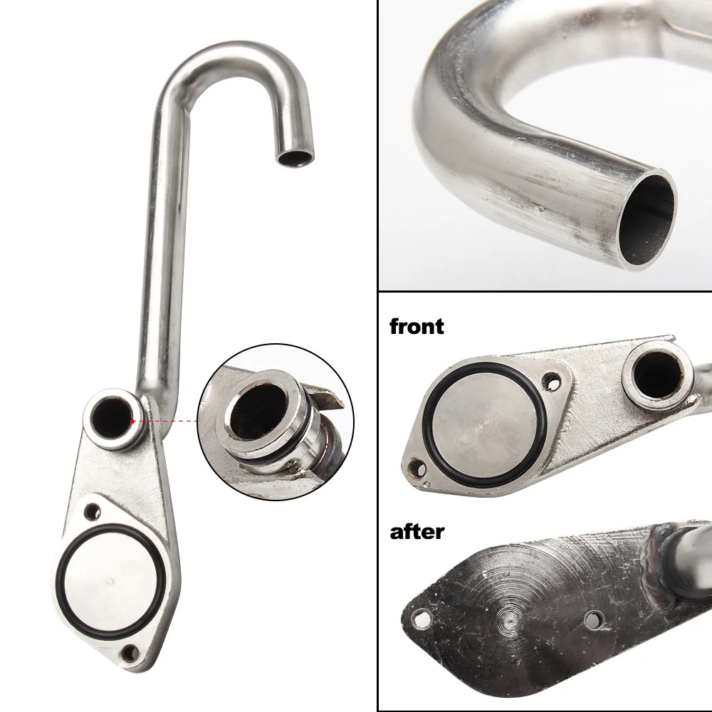 6.0L turbocharged diesel engine valve EGR exhaust circulation pipe suitable for Ford F-250 F-350 F-450 F-550 6.0L V8 engine