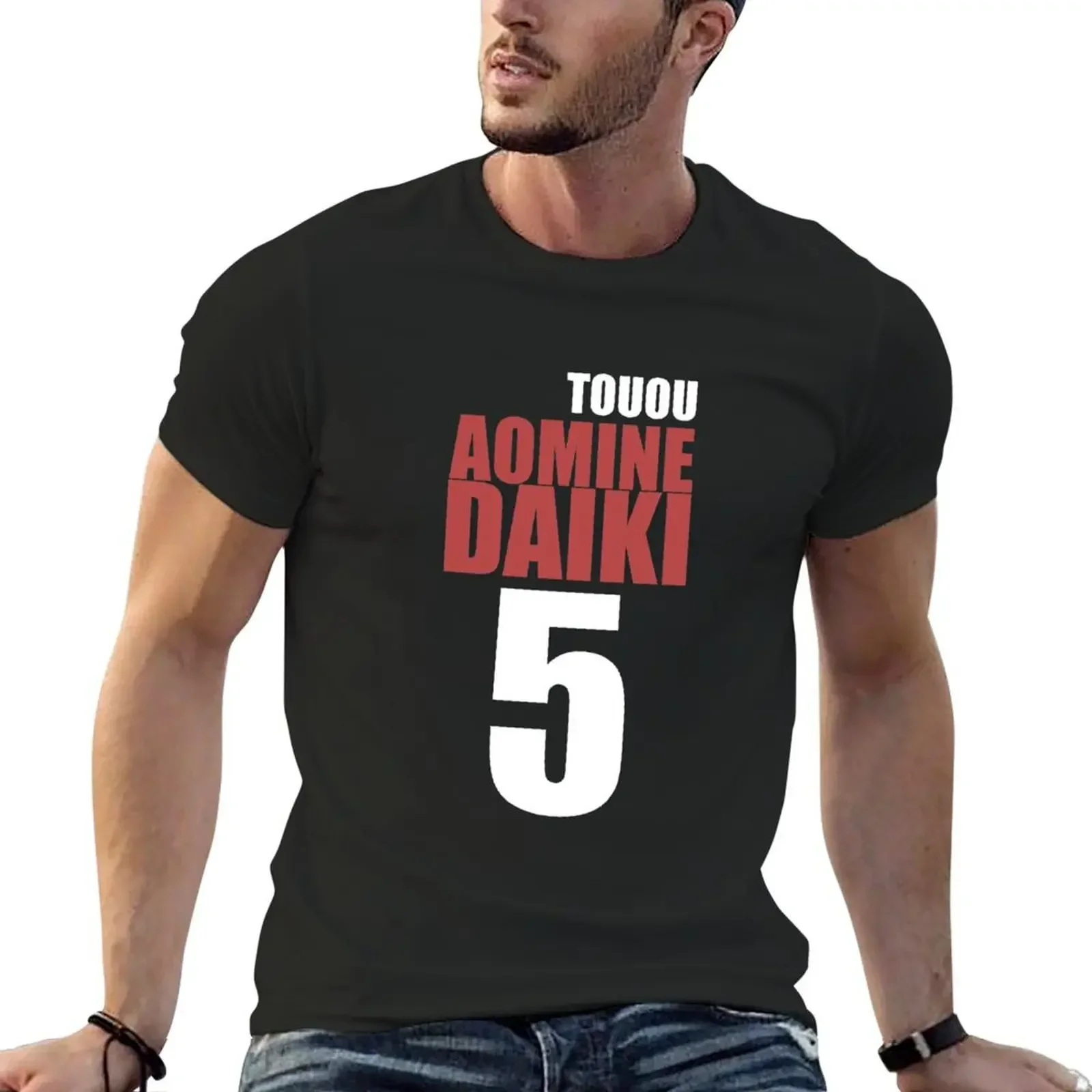 Aomine Daiki T-Shirt sublime anime stuff heavyweights baggy shirts oversized t shirt men