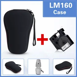 Funda de impresora de etiquetas para Dymo Labelmanager 160 280 LM160, máquina de etiquetas de mano para Dymo D1 45013, caja de transporte de viaje portátil