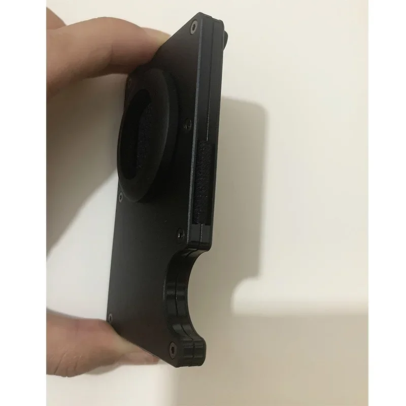 Aluminium Airtag Wallet For Apple Airtag Metal Credit ID Card Holder Men Slim Minimalist Wallet Business Cardholder Money Clip