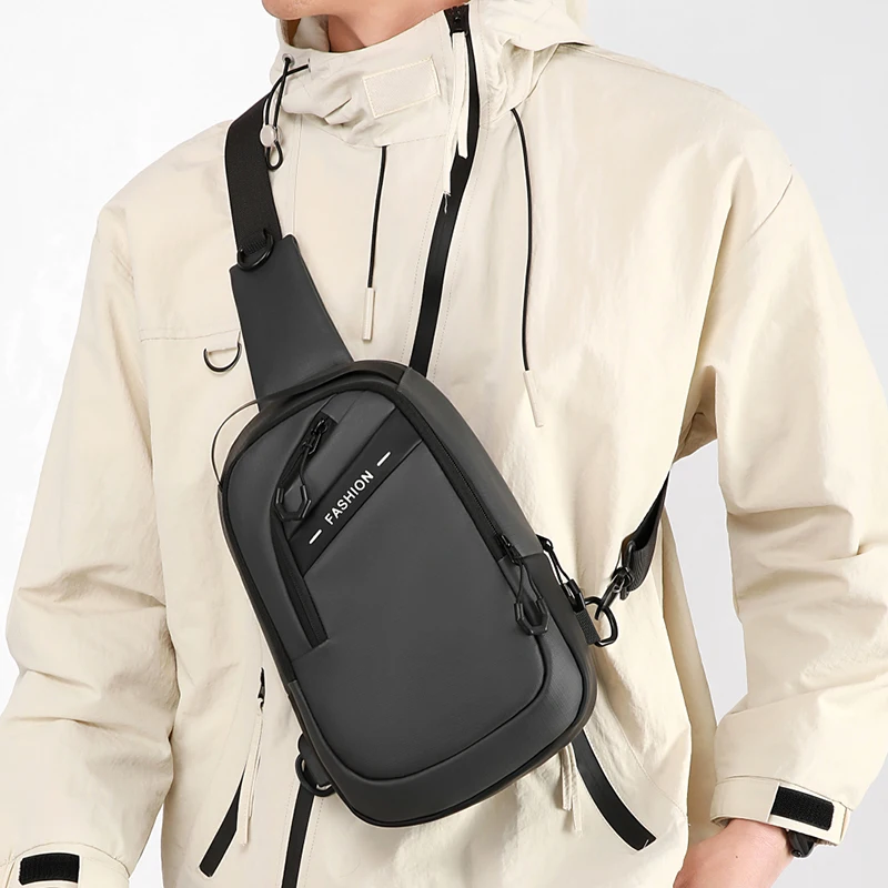 

Multi Functional Men's Sports Cycling Chest Bag,Fashionable Multi-layer Crossbody Bag,Outdoor Cycling Chest Bag,Sports Chest Bag