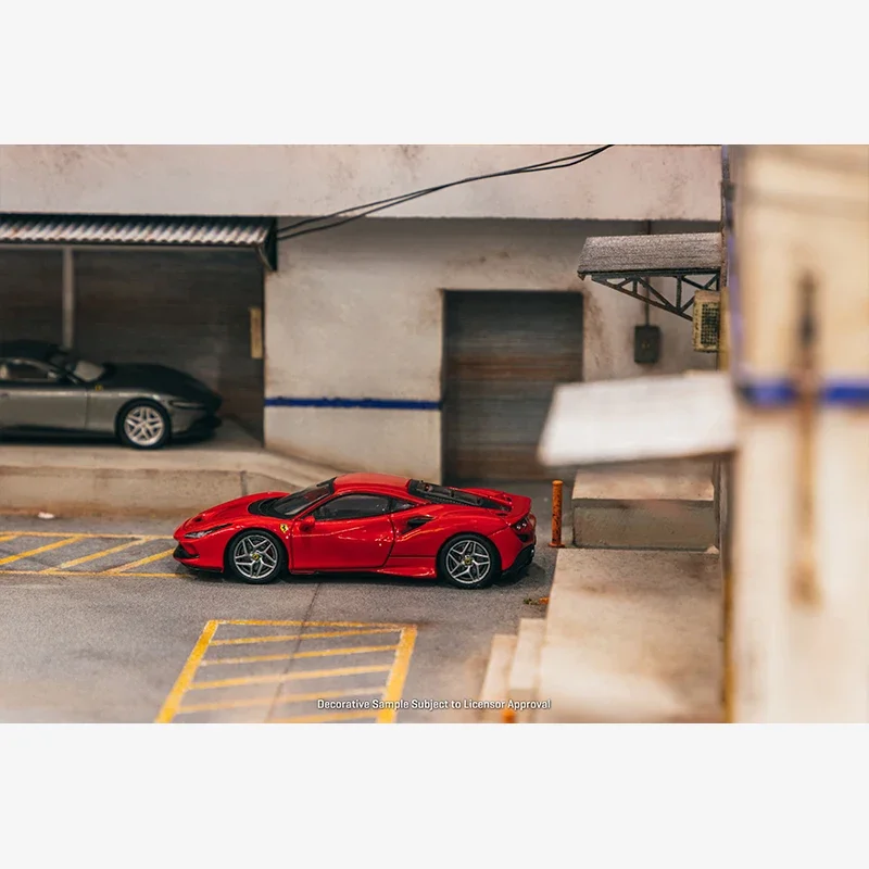 PreSale TW 1:64 FERRARI F8 TRIBUTO PORTOFINO Magazine Limited In Books Diecast مجموعة نماذج السيارة ألعاب Tarmac Works
