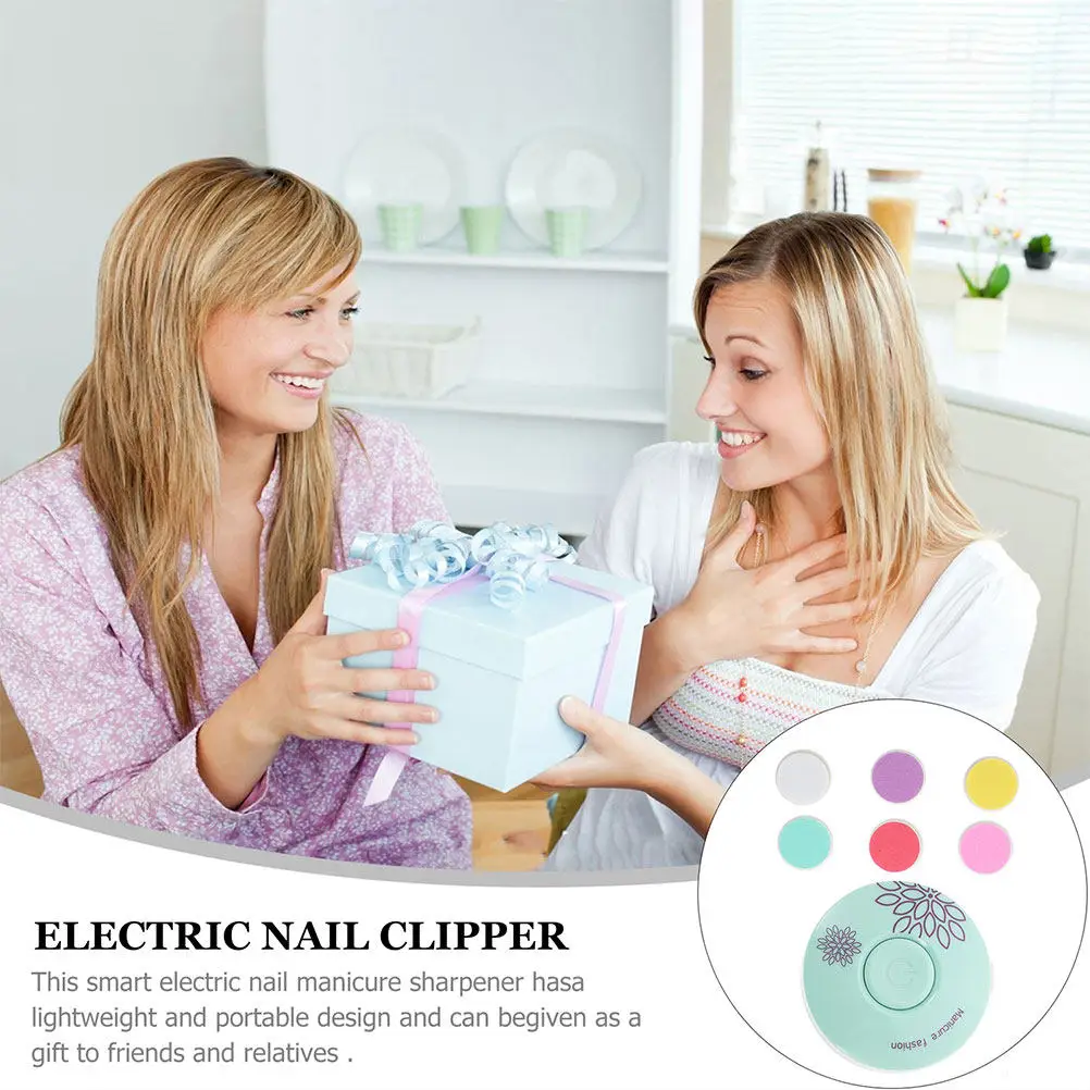 

Набор электрических пилок для ногтей: безопасный инструмент для деликатной полировки, маникюра и педикюра