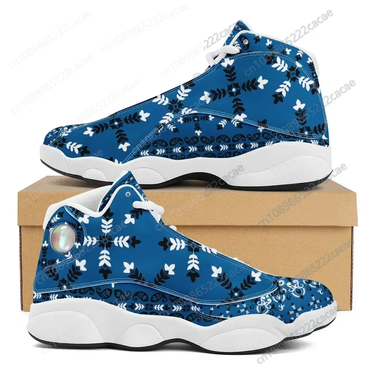 

Men's Basketball Shoes Breathable Cushioning Non-Slip Wearable Sports Shoes Gym Training Athletic Bandana Sneakers