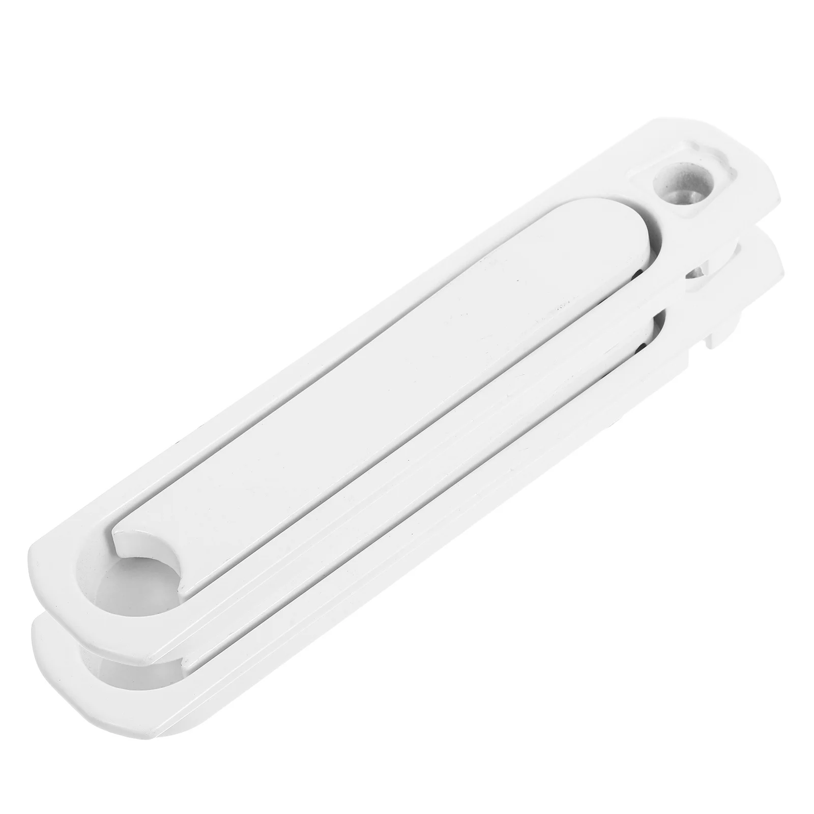 

2Pcs Sliding Screen Door Handle Alloy Window Handle Replacement Hidden Design Child Safe Convenient Use