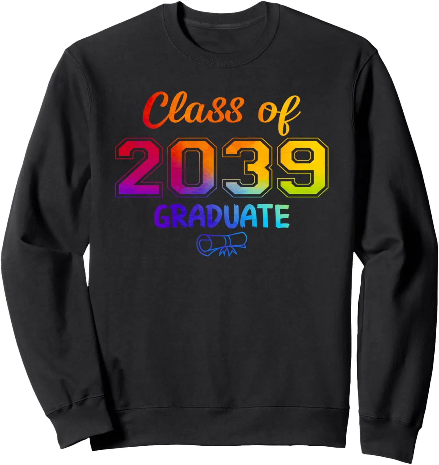 Class Of 2039 Grow With Me First Day Of School Graduate 2039 Sweatshirt