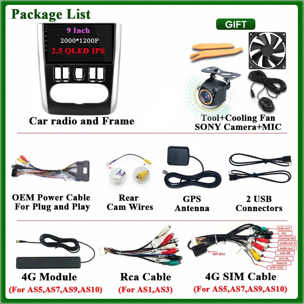 Radio de coche Carplay para Nissan Almera 3 G15 2012 - 2019 navegación GPS Android Auto reproductor Multimedia estéreo 5G Wifi No 2din DVD