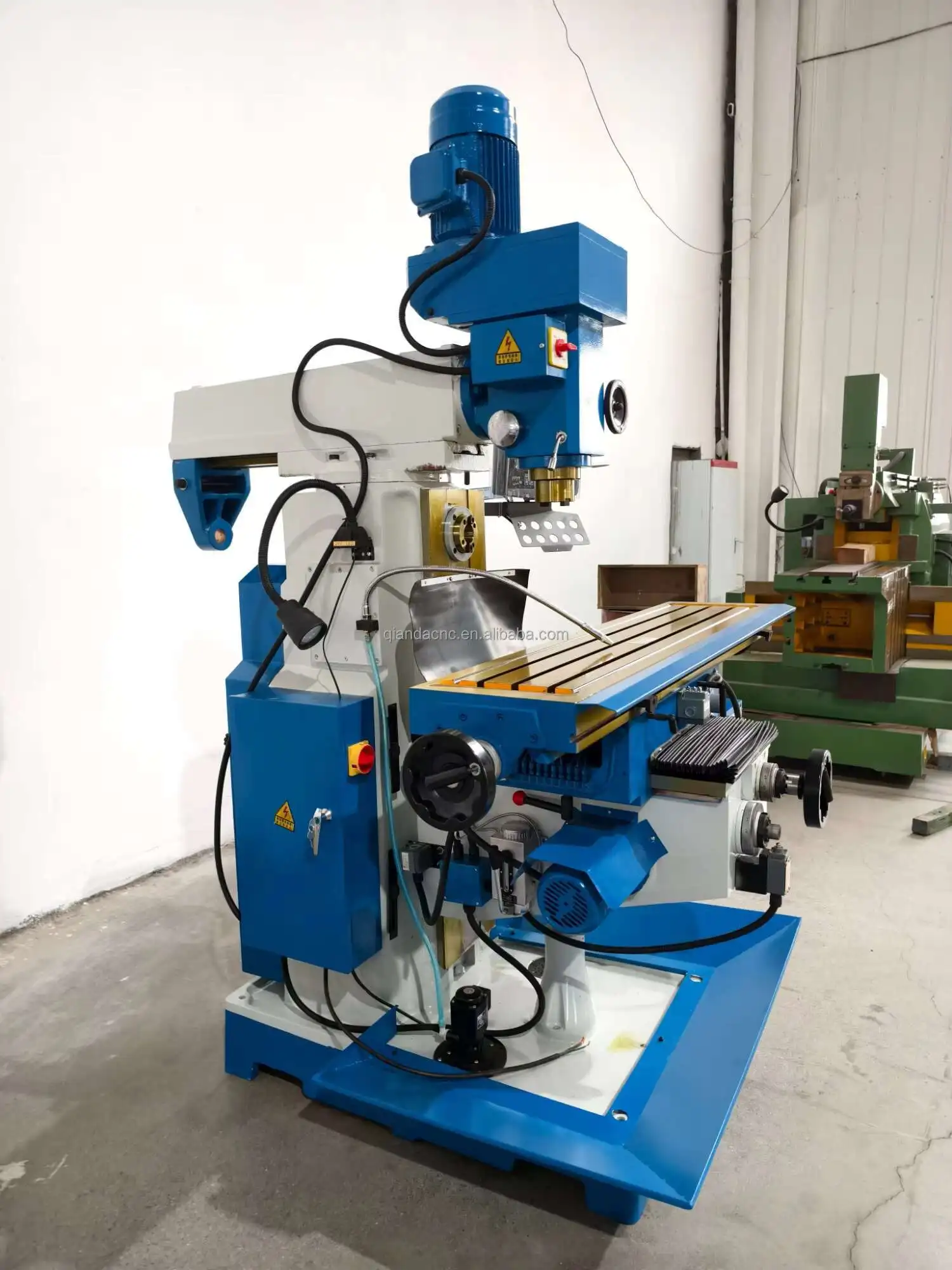 Zx6350c/Zx6350d مطاحن يدوية متعددة الوظائف شديدة التحمل عمودية Drilg & Horizontal Milg Hine Gear Drive
