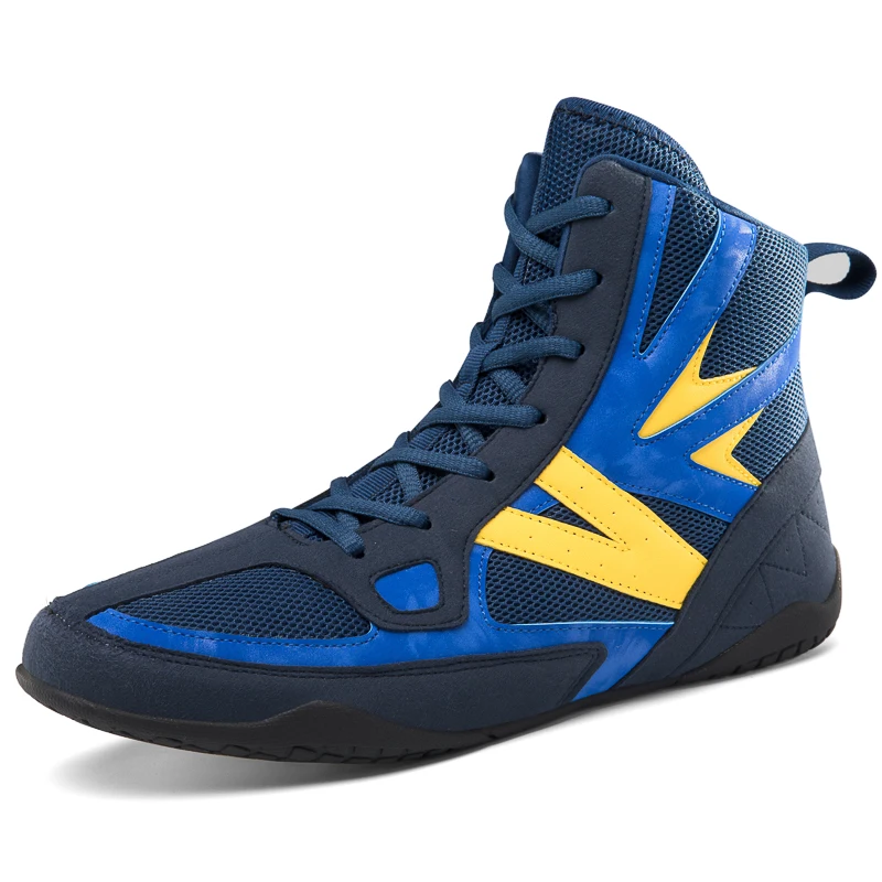 

Men Professional Boxing Shoes Training Non-Slip Fighting Wrestling Shoes Comfortable Sneakers Women Breathable Boxing Boots
