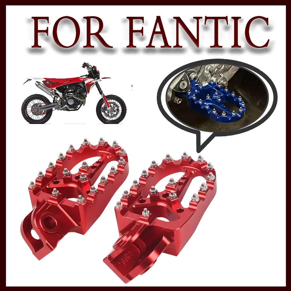 Accessori Moto: Pedane Poggiapiedi Larghe e Girevoli per Fantic XMF XEF 125
