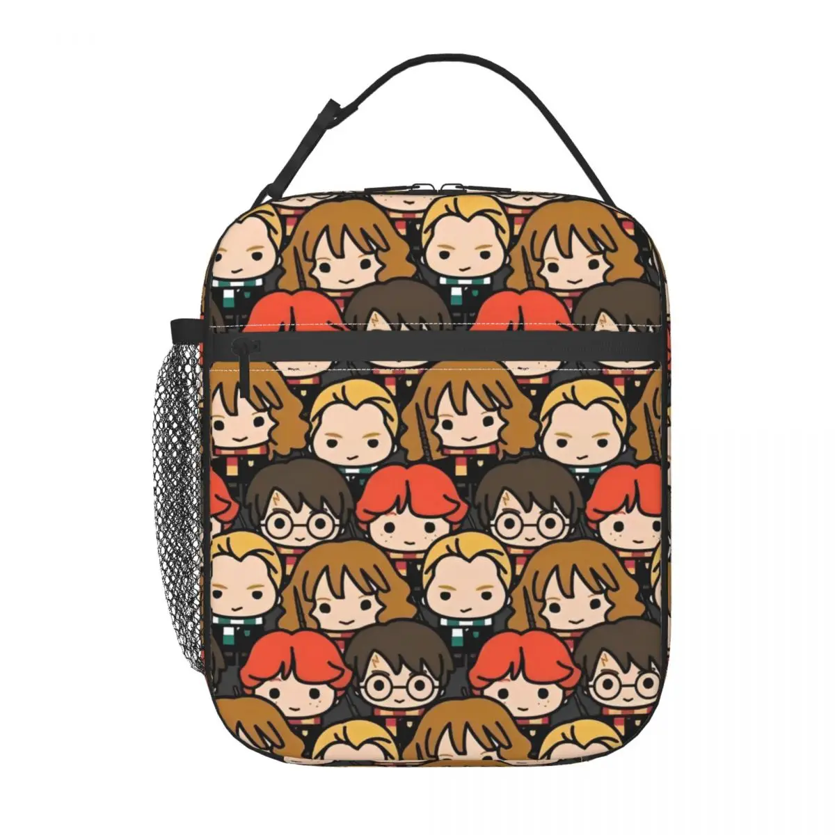 Cartoon Harries Movie P-Potters Magic World Thermisch geïsoleerde lunchtas voor reizen Herbruikbare voedselzak Thermische koeler Lunchboxen