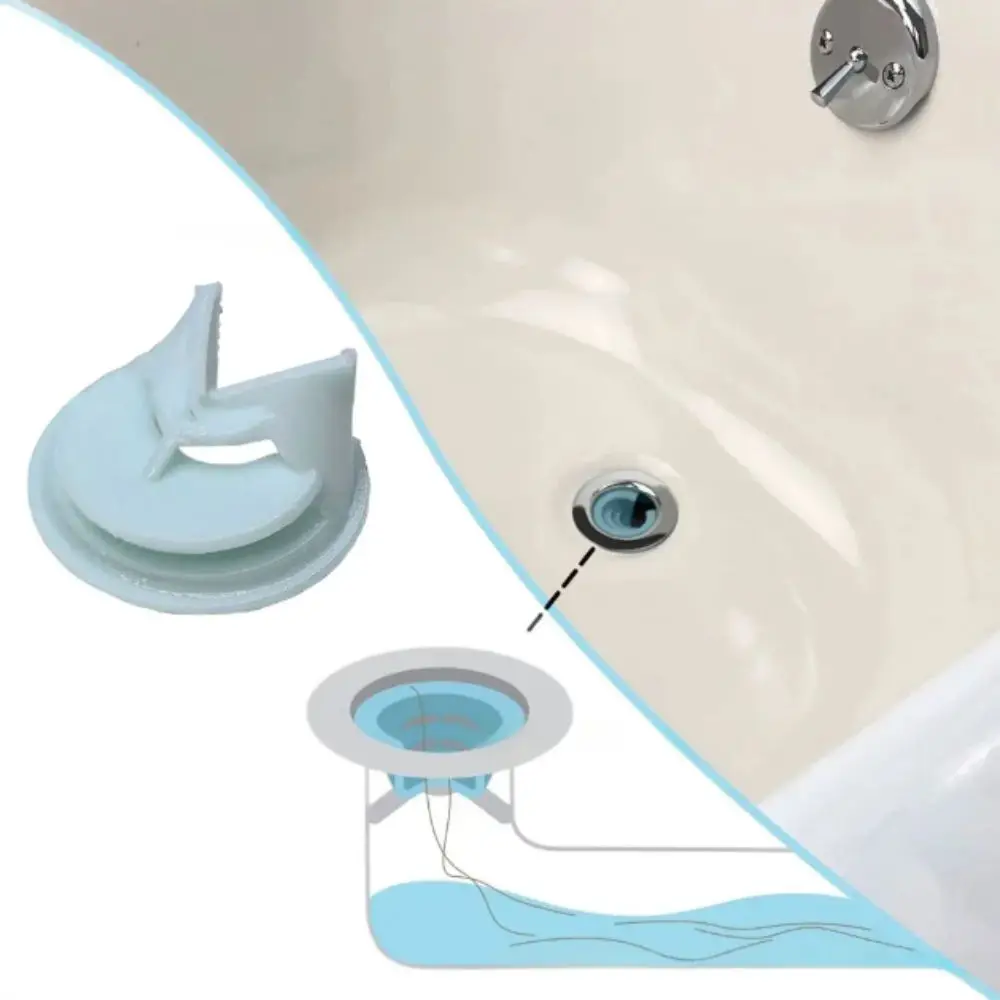 

Anti Clogging Bathtub Drain Funnel Hair Filter Bathroom Drain Hair Clog Prevention Sink Filter Drain Protection Floor Drain