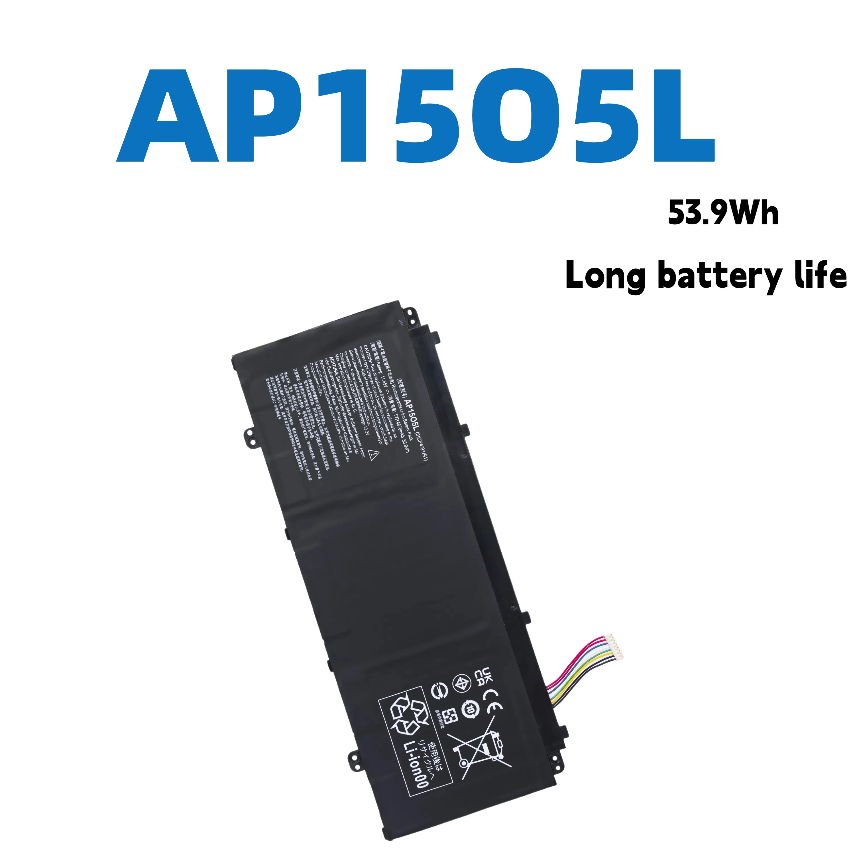 

AUSSY AP15O5L Laptop Battery for Acer Aspire S5-371 SF514-51 For Chromebook R13 CB5-312T CB5-312T-K0YK